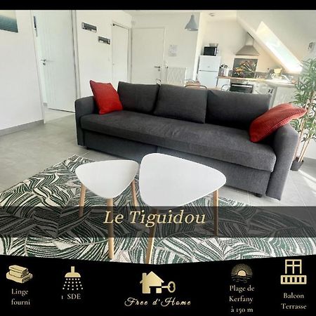 Le Tiguidou, Cosy, Lumineux, 2-6 Pers, Plage 300M Moëlan-sur-Mer Kültér fotó