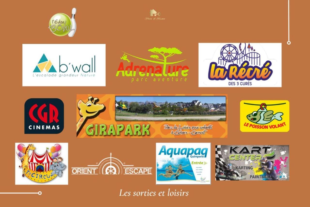 Le Tiguidou, Cosy, Lumineux, 2-6 Pers, Plage 300M Moëlan-sur-Mer Kültér fotó