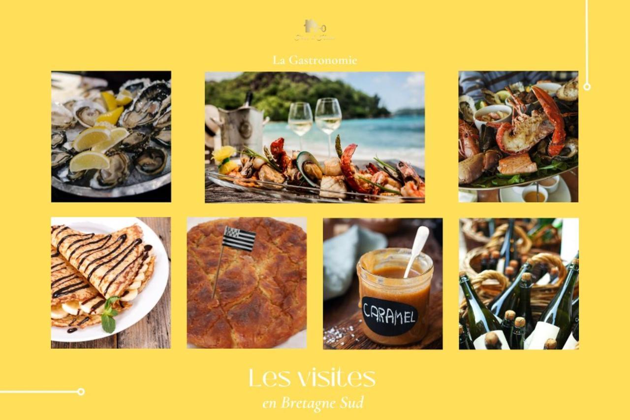 Le Tiguidou, Cosy, Lumineux, 2-6 Pers, Plage 300M Moëlan-sur-Mer Kültér fotó