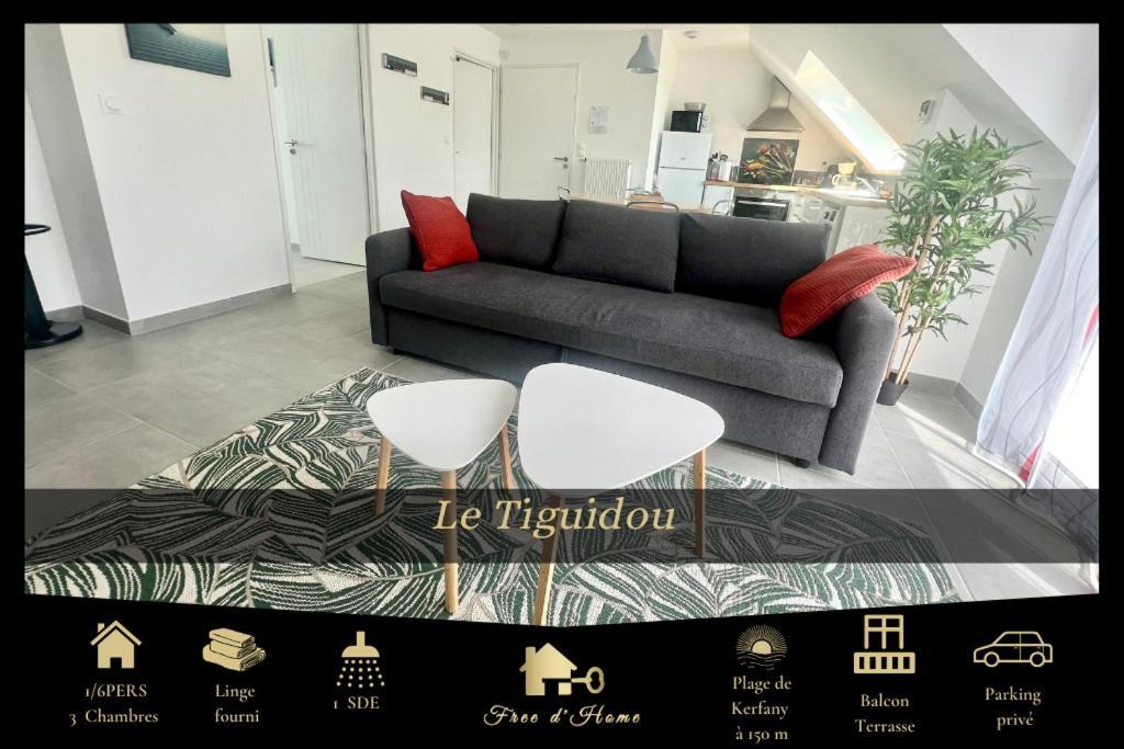 Le Tiguidou, Cosy, Lumineux, 2-6 Pers, Plage 300M Moëlan-sur-Mer Kültér fotó
